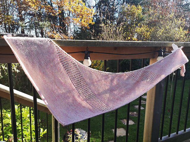 A Nip In The Air Shawl