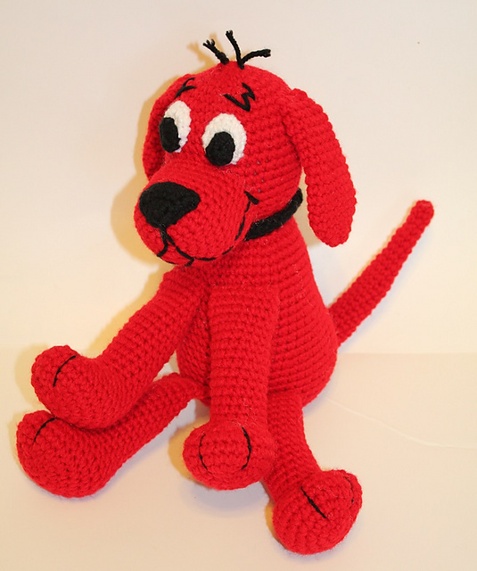 Clifford the Big Red Dog Amigurumi
