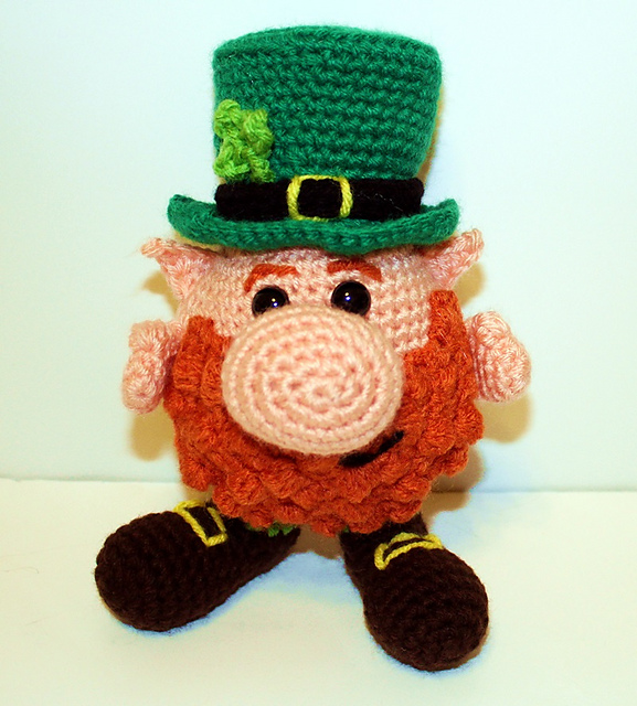 Leprechaun Noggin Pal Amigurumi