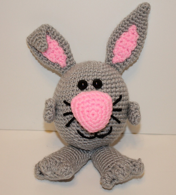 Bunny Noggin Pal Amigurumi