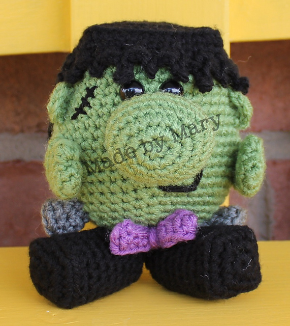 Frankenstein Noggin Pal Amigurumi