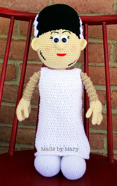 Frankenstein's Bride Amigurumi