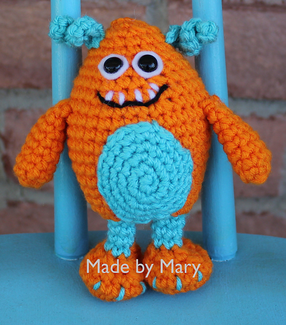 Squirt the Monster Amigurumi
