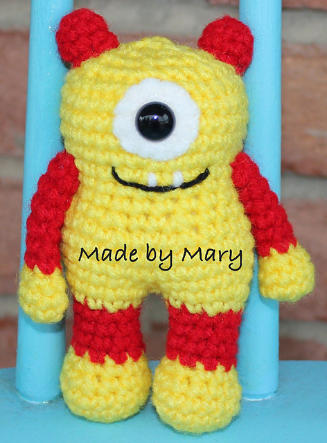Melvin the Monster Amigurumi