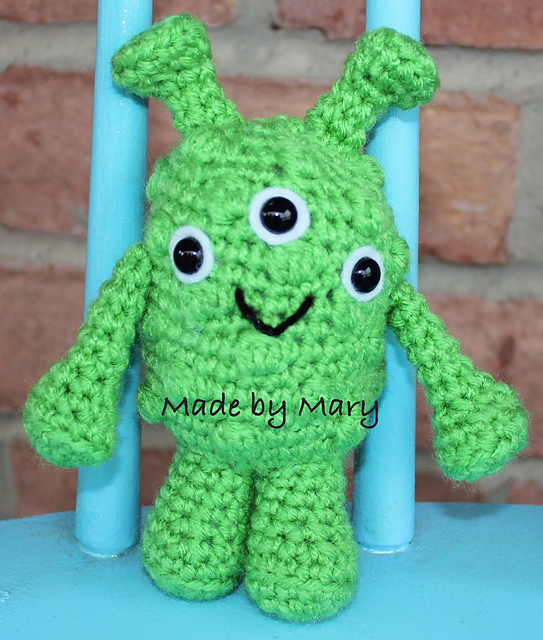 Benny the Monster Amigurumi