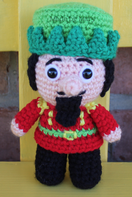 Nutcracker Christmas Mini Amigurumi