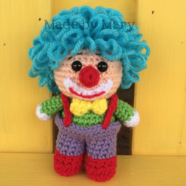 Clown Mini Doll Amigurumi