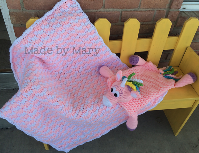 Zoe the Unicorn, Zebra, or Horse Blanket Buddy