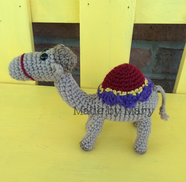 Ravelry Nativity Camel Amigurumi pattern by Mary Smith