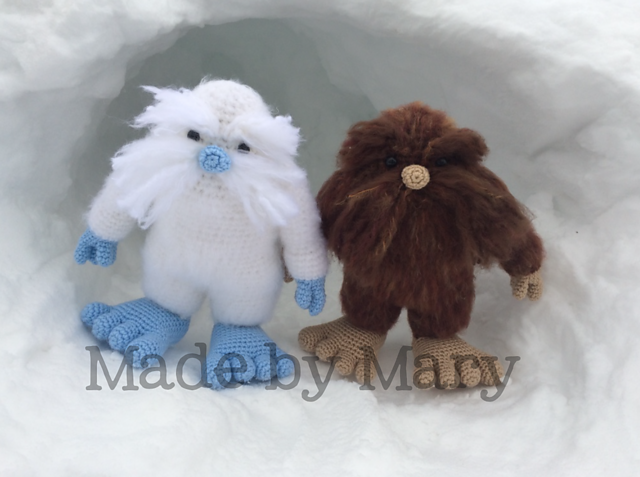Yeti/Bigfoot Amigurumi