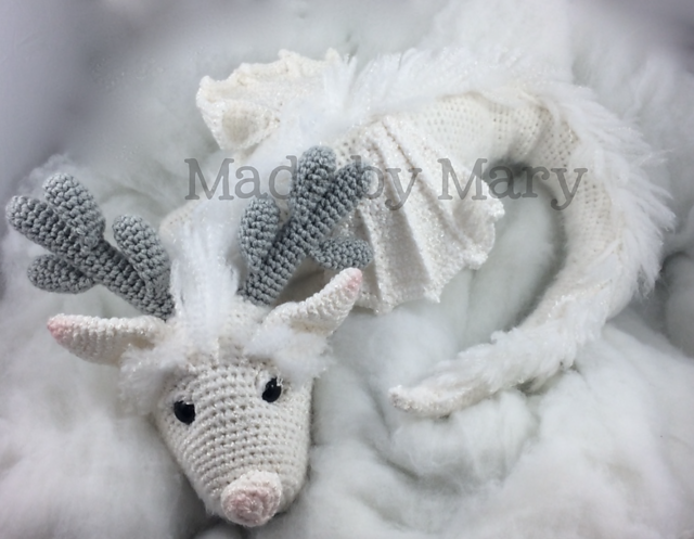 Winter Dragon Amigurumi