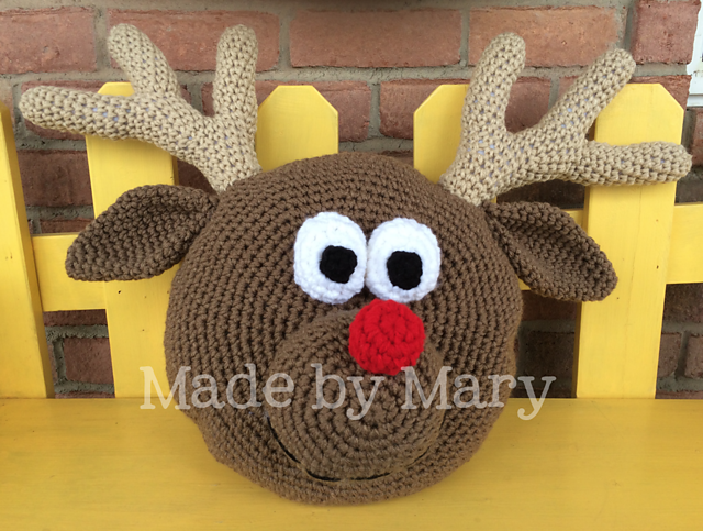 Rudolph Reindeer Pillow
