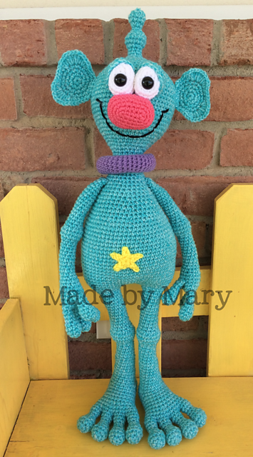 Astor the Alien Amigurumi