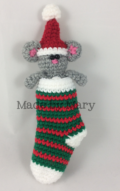 Stocking Mouse Amigurumi