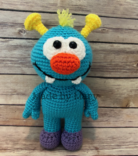 Mack the Monster Amigurumi