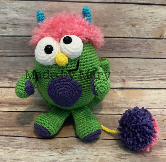 Pouch Monster Amigurumi