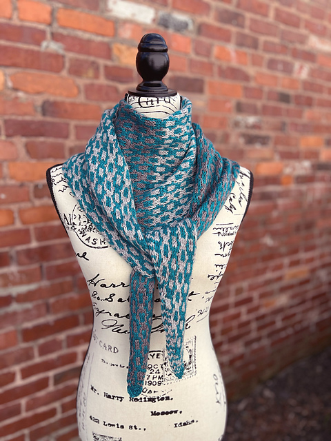 Chain Reaction Shawlette