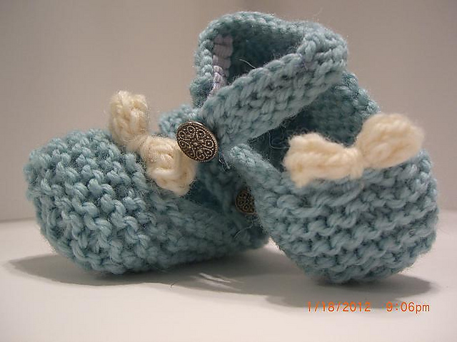 Baby Janes with Buttons and Bows