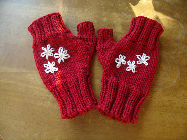 Quick Knitted Gifts - Fingerless Mitts