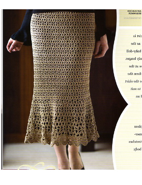 Long Flared Skirt