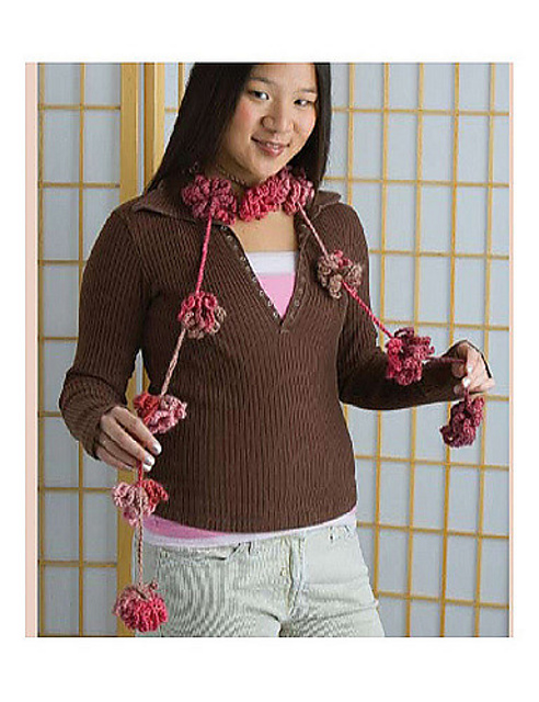 Chain of Flowers Scarf