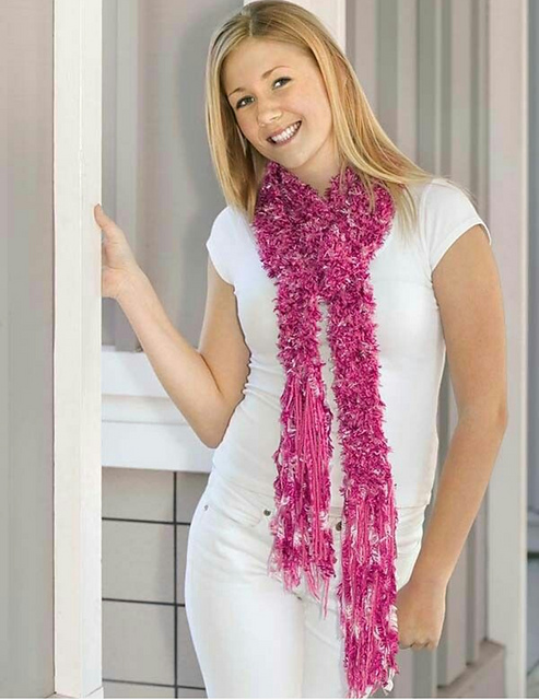 Pretty in Pink Scarf