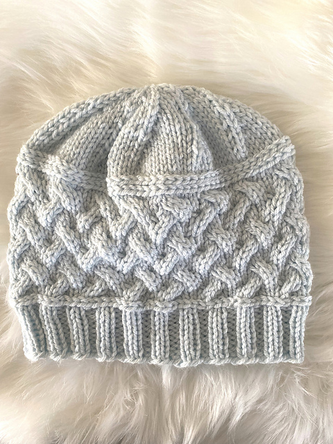 Overlay Stitch Beanie