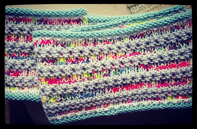 Carnival Stripe Cowl