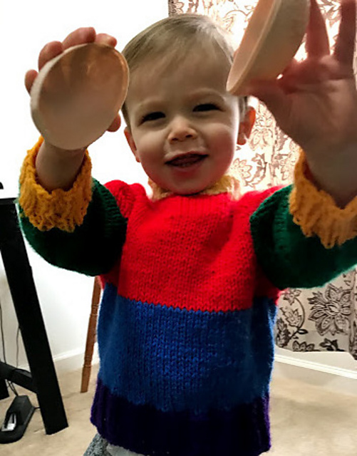 Easy Pozo Toddler Sweater