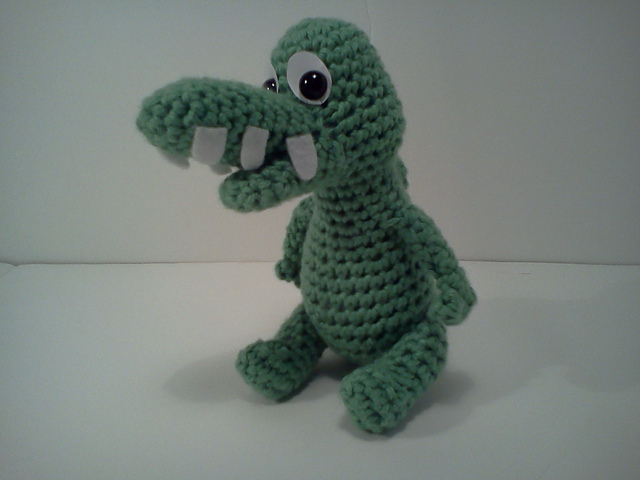 Leroy Alligator Ami'Pal Amigurumi Stuffed Reptile