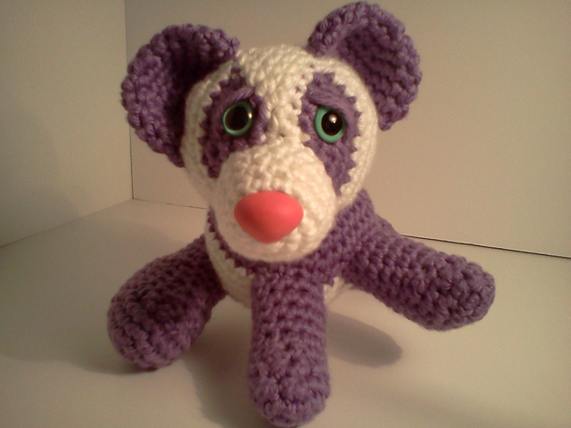 Riley Baby Panda Bear Amigurumi Stuffed Animal