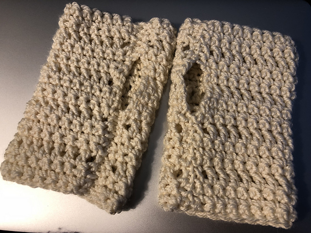 New Crocheter Mitts