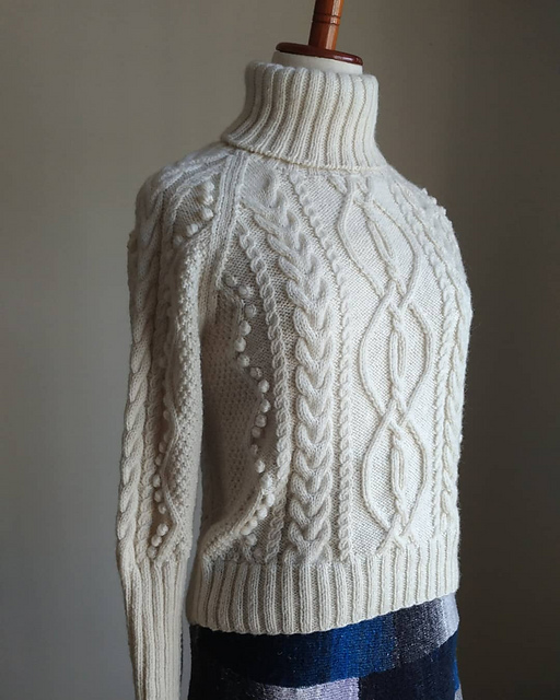 #9 Aran sweater