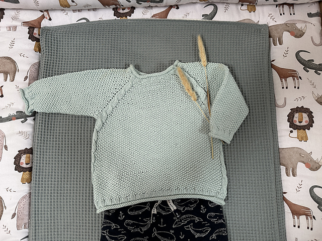 Kleine Perle Babypullover