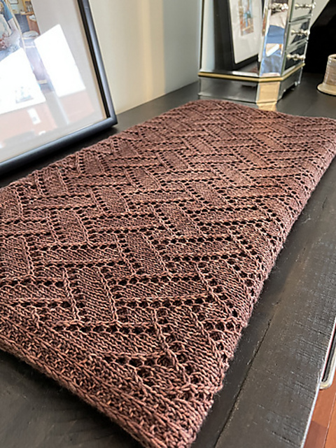Criss Crosshatch Shawl