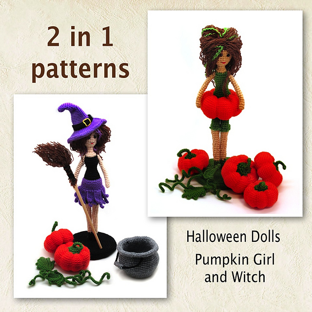 2 Halloween Dolls