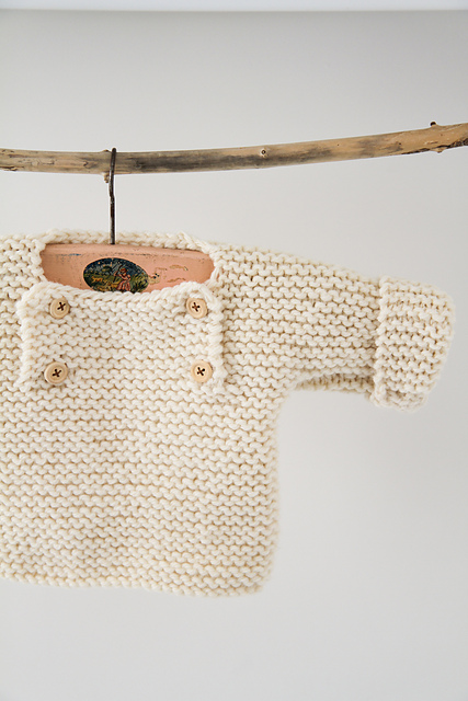 Pull Boutonné Devant