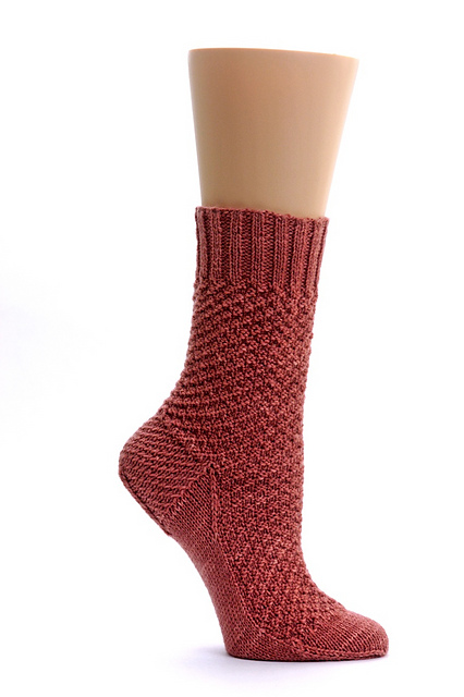 Checked and Square Socks