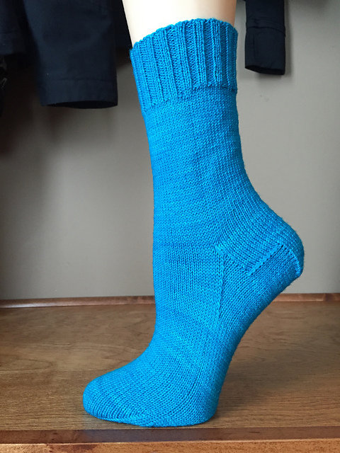 Step Up Socks, Top Down