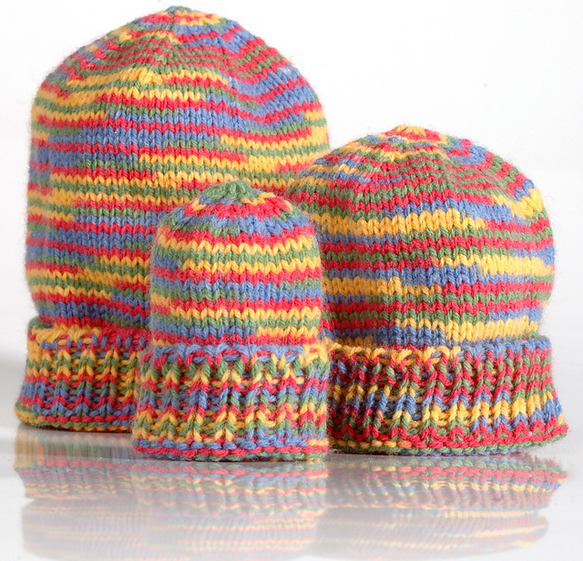 Trio of Preemie Hats