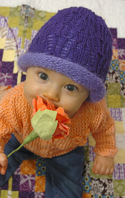Tulip Bed Baby Hat
