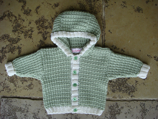 Design A - Jacket, Mittens and Bootees