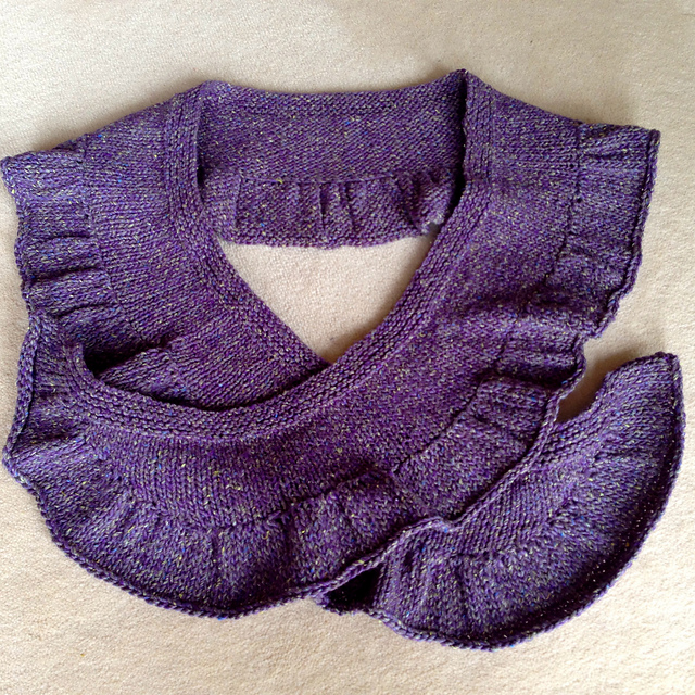 The Indigo wrap & furl scarf