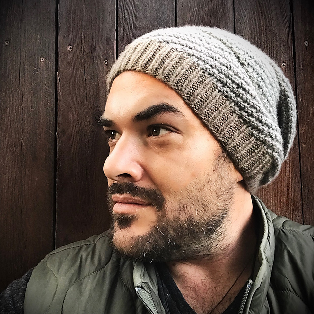 Spiral Slouch Beanie