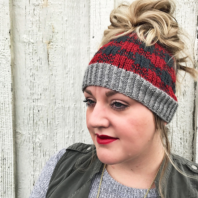 Lumber Jill Bun Beanie