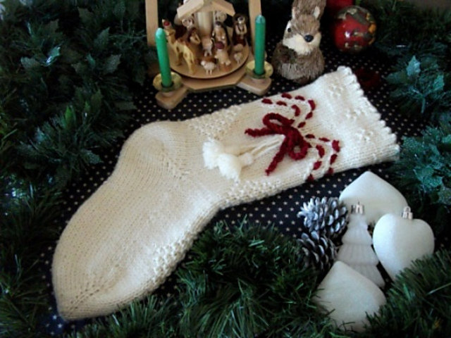 Noël, christmas stocking