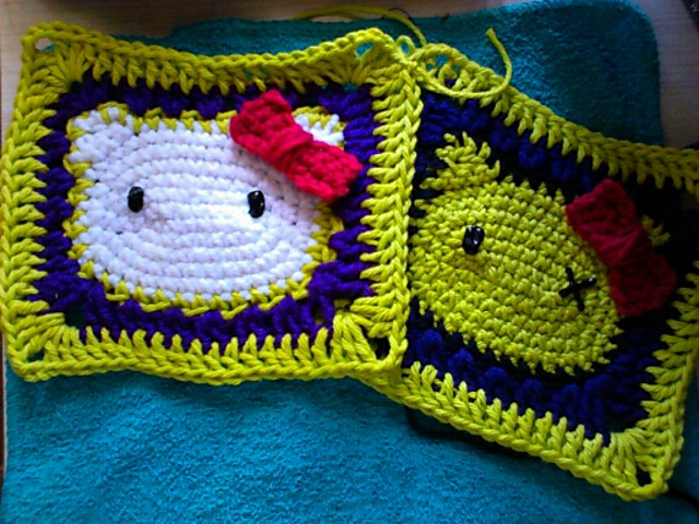 6 inch Kitty Square