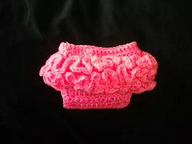 Newborn Ruffle Bum