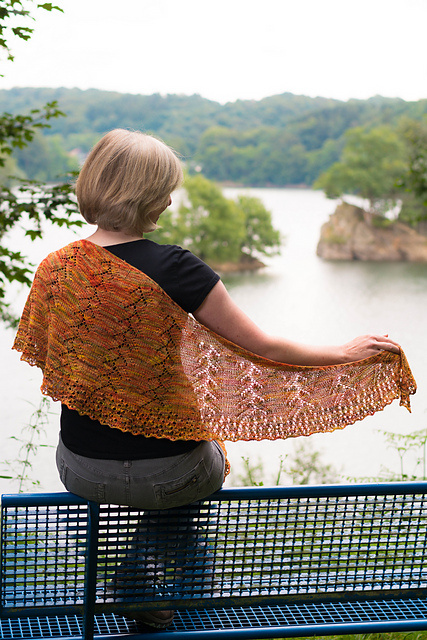 Spring Foliage Shawl