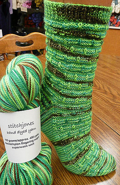 Tree Bark Socks